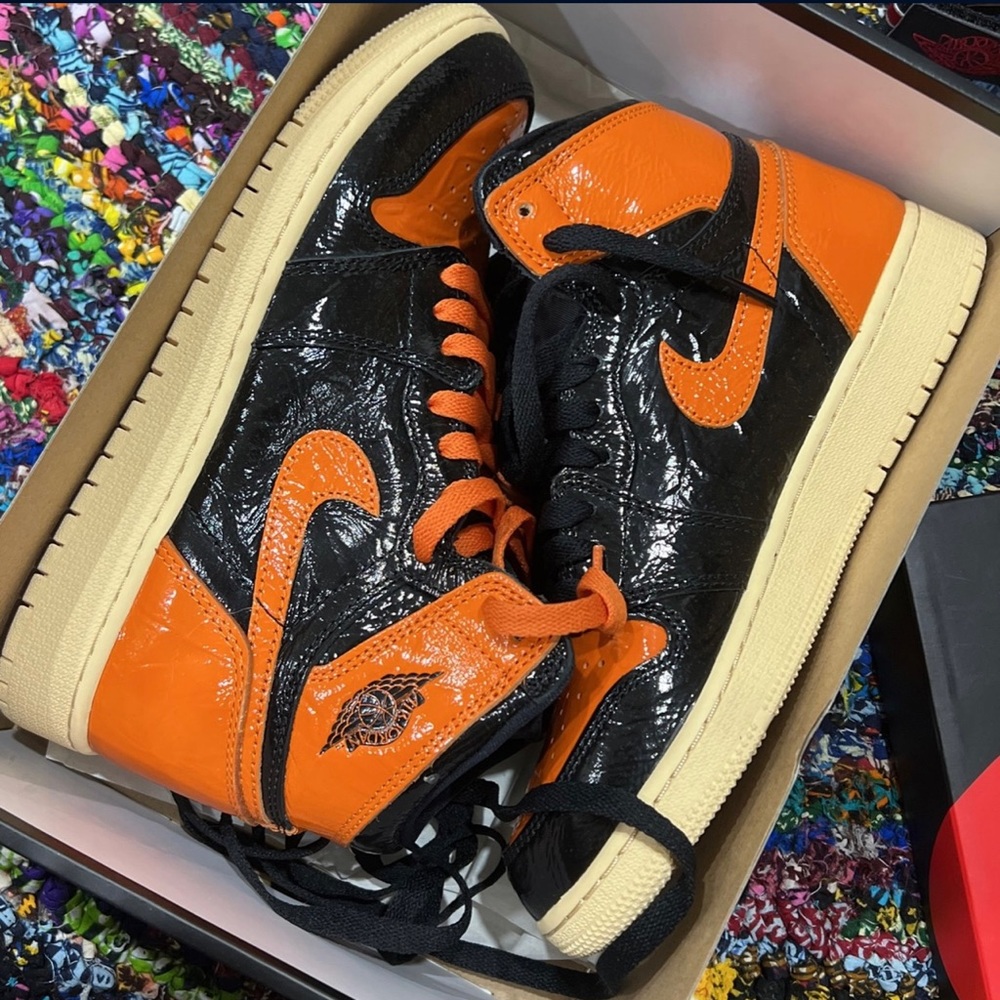 Air Jordan Retro 1 OG Shattered Backboard 6Y